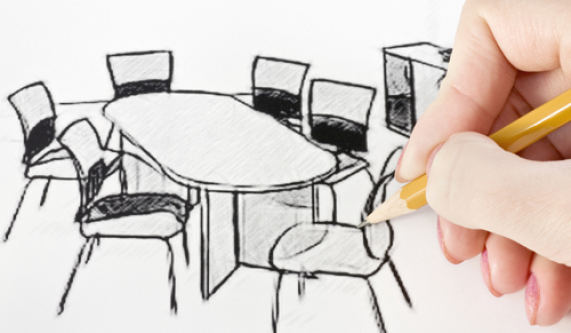 571x333 Furniture Design Drawing And Composition