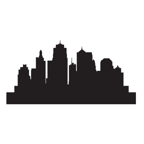 500x500 New York Skyline Pen Drawing Jerusalem House