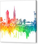 163x186 New York City Skyline Color Digital Art