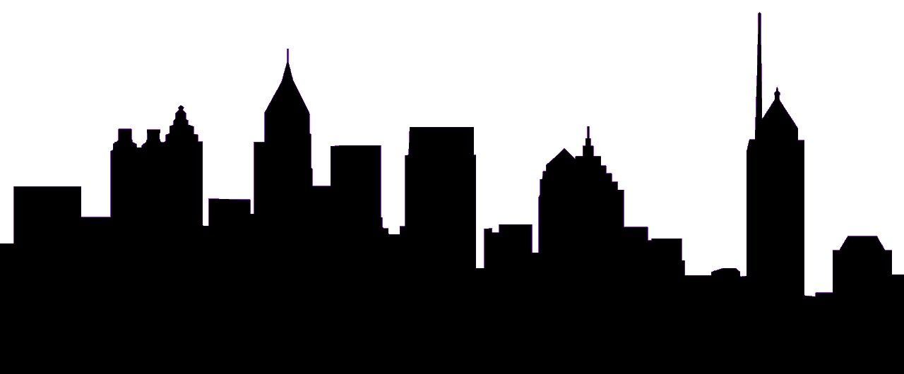 1280x530 Atlanta Skyline Silhouette