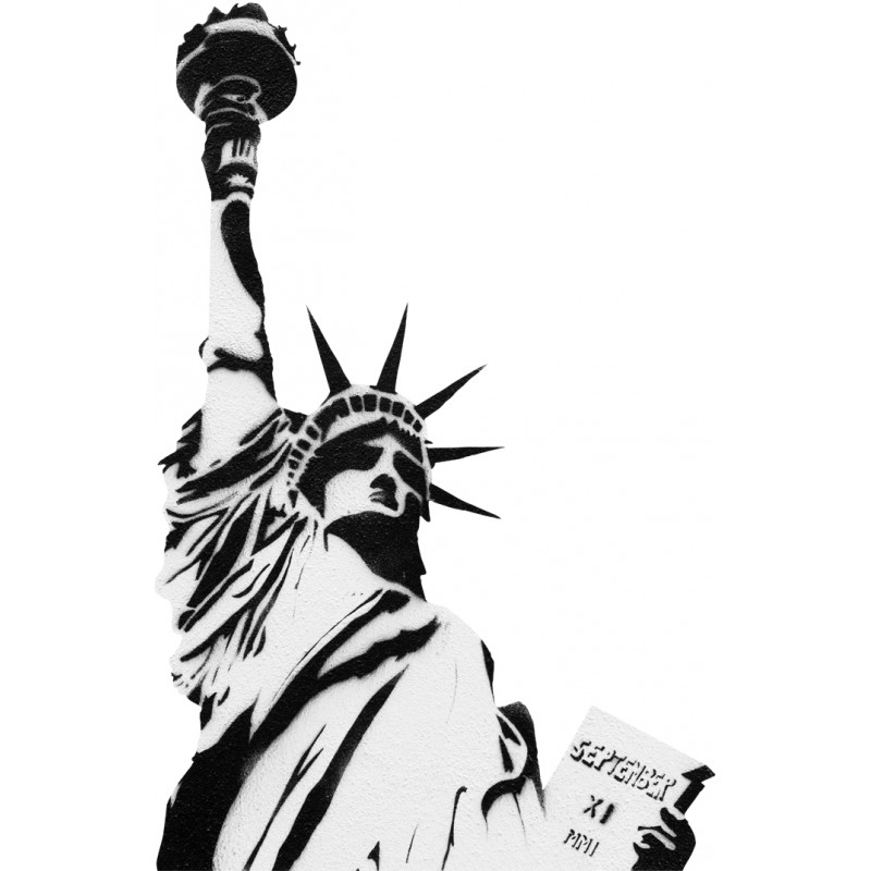 800x800 New York Street Art Wall Decal New York Art Wall Sticker Kerstee