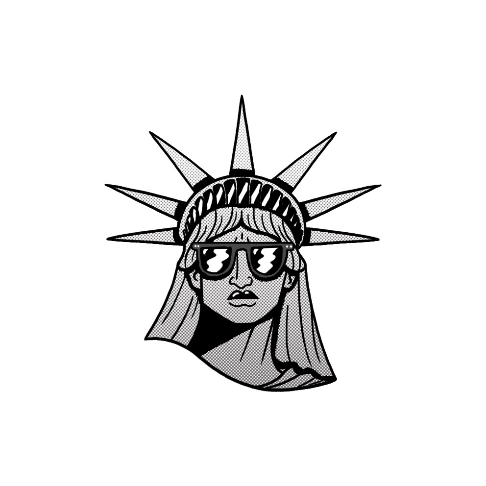 992x992 Nick Stoney Lady Liberty For Golden Wolf's Studio Opening