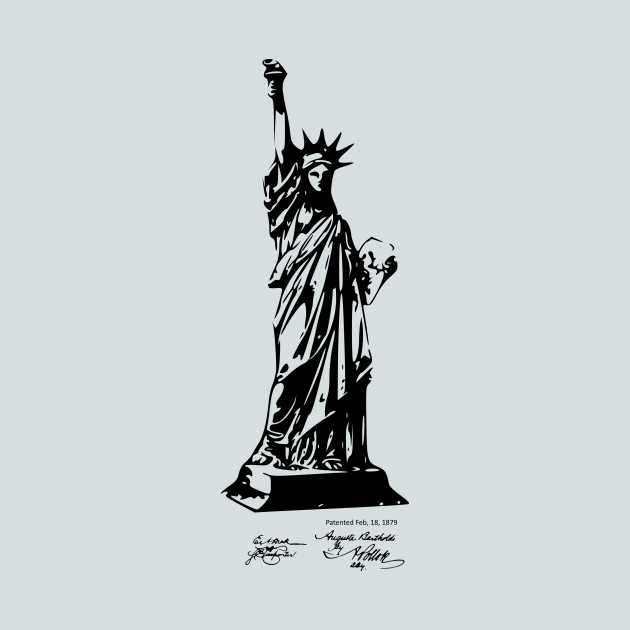 630x630 Statue Of Liberty New York Patent Print