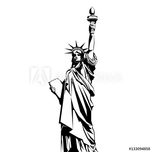500x500 Statue Of Liberty New York Landmark American