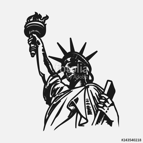 500x500 Symbol Of The Statue Of Liberty, Monument In New York, Landmark