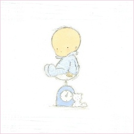 275x275 New Baby Boy Greeting Card