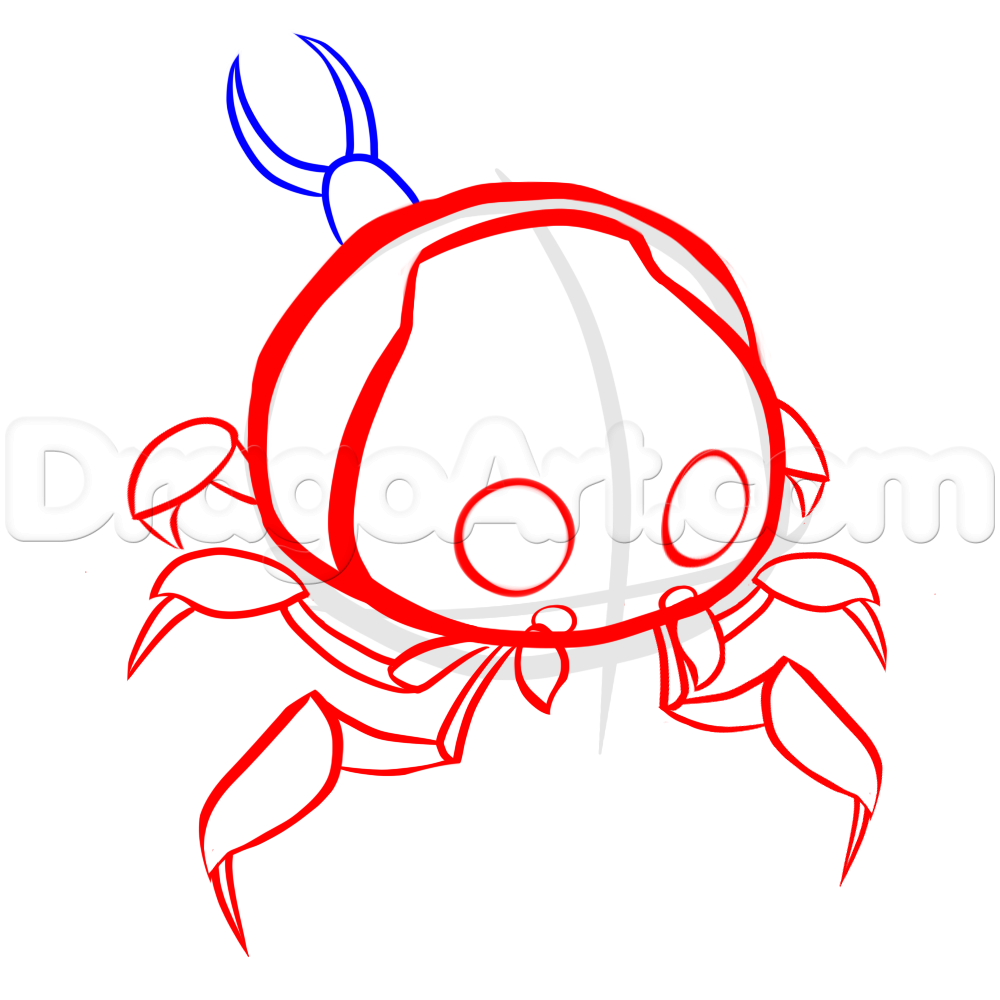 1000x1000 Step How To Draw A Newborn Cybug From Wreck It Ralph