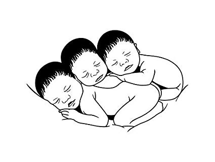 425x320 yetta quiller triplet newborn baby boy sleeping infant