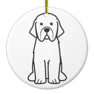 307x307 newfoundland dog christmas tree decorations ornaments zazzle