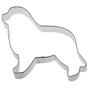 350x350 foose newfoundland dog cookie cutter in kitchen