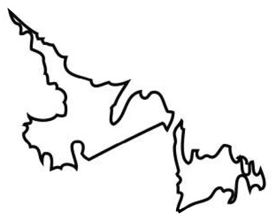 400x325 Newfoundland Map Clipart Clipart Station