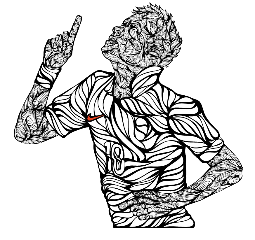 873x823 Neymar Drawing Printable For Free Download