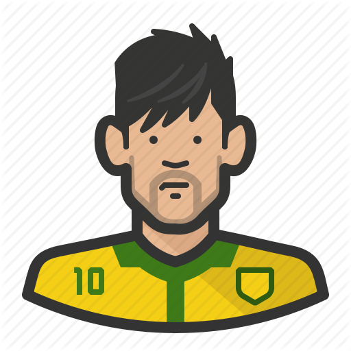 512x512 Collection Of Free Neymar Drawing Cartoon Download On Ui Ex
