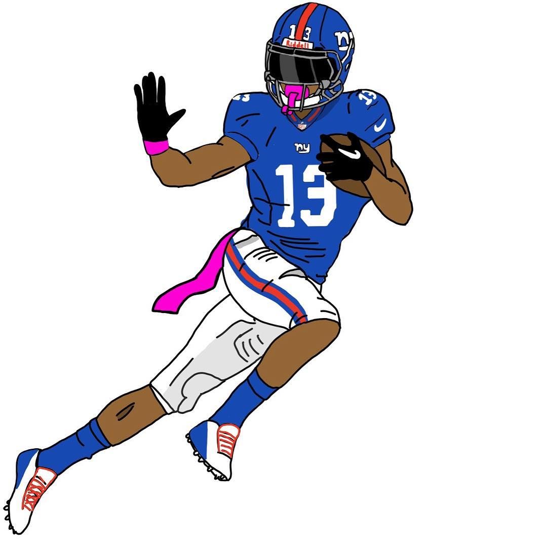 1080x1080 Nfl Official New York Giants Odell Beckham Jr, Football Player