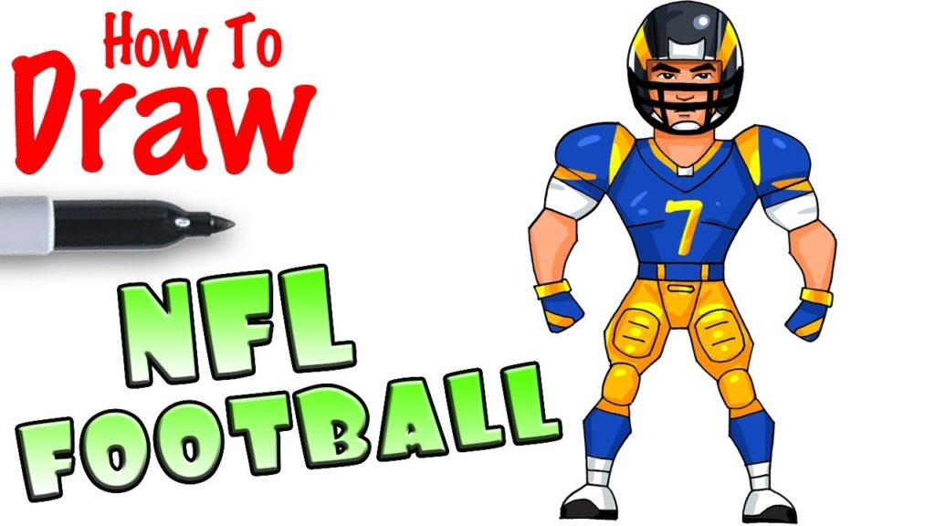 1024x576 How To Draw Nfl Football Player Fortnite Seattle Fans