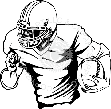 361x354 Football Player Drawings Image Group