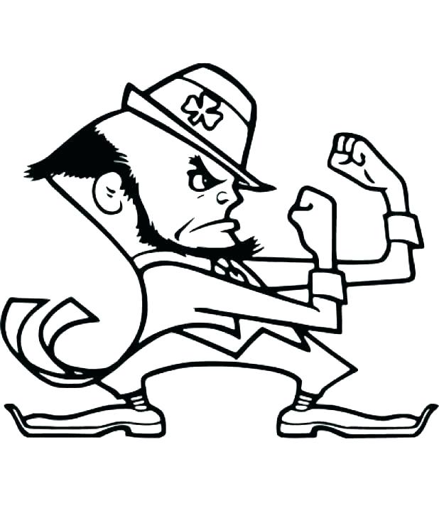 618x712 Football Coloring Pages Print Football Download Free Printable