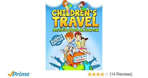 600x315 Children's Travel Activity Book Journal My Trip To Norway