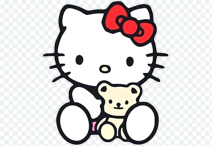 728x500 Hello Kitty Drawings Drawing Cartoon Graphics Frames Easy Frame