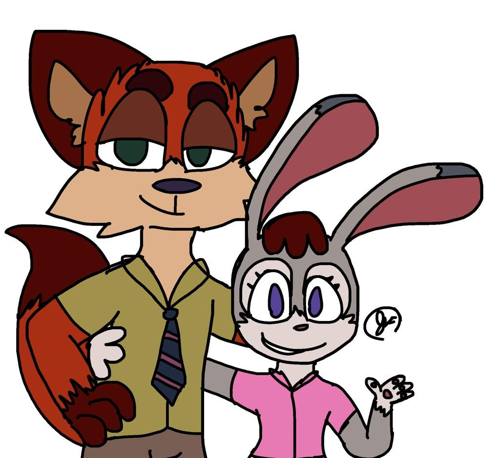 1024x939 Nick And Judy Drawing Zootopia Amino Amino