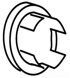 286x320 moen roman tub spout plug button