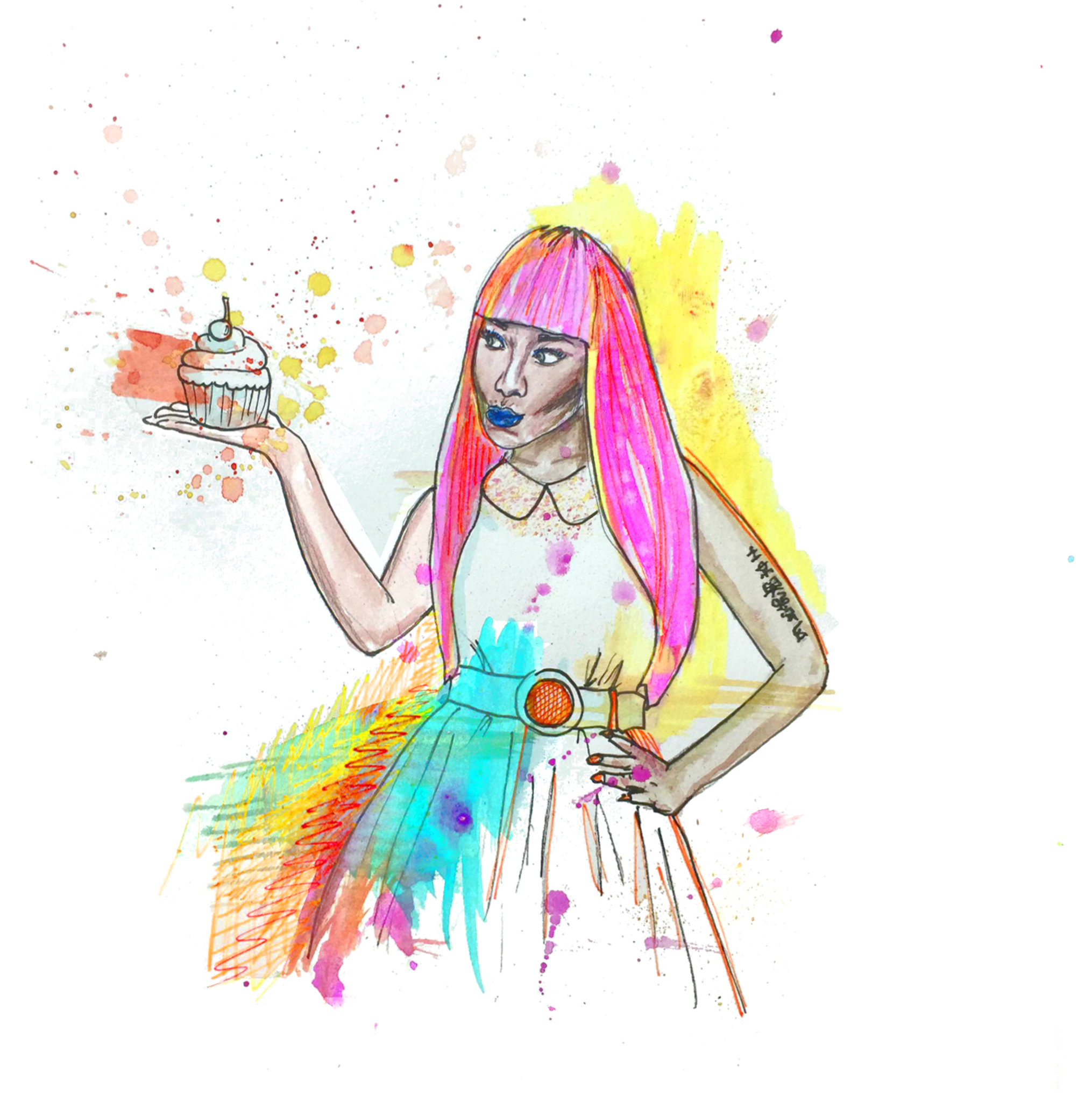 2030x2048 Nicki Minaj Bee Island