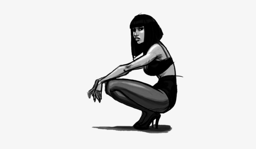 820x480 Png Library Download Beets Drawing Nicki Minaj