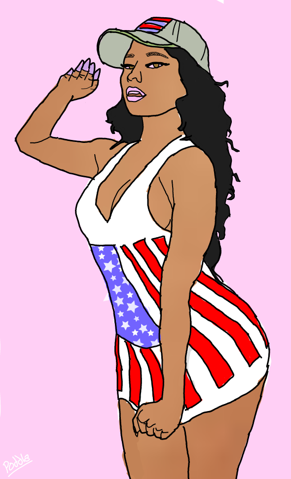 590x972 Nickiminaj Drawing Minaj Nicki Usa