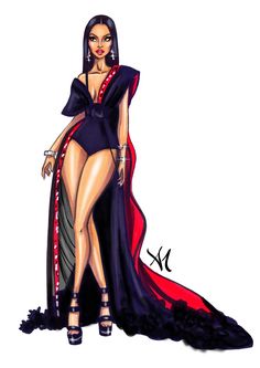 236x333 Awesome Nicki Minaj Art Images Nicki Minaj Drawing, Drawings