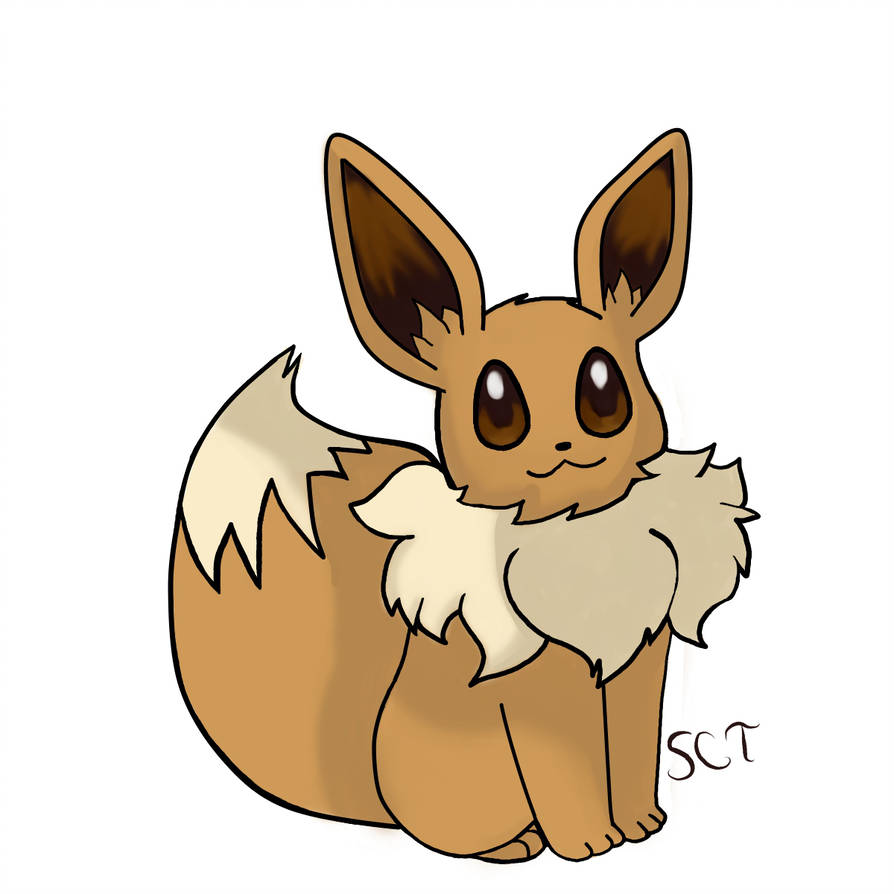 894x894 Late Night Drawing Eevee