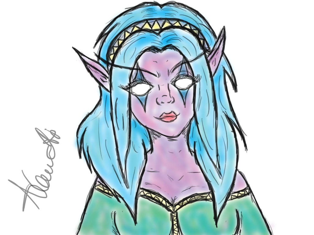 1024x768 Night Elf Original, Colour