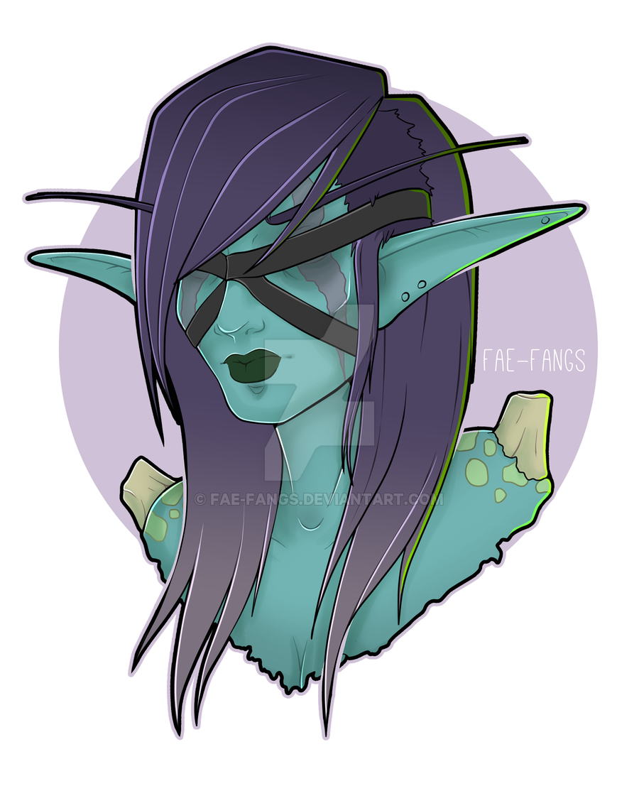 900x1107 What Would You Ask Of Death Forsaken Night Elf