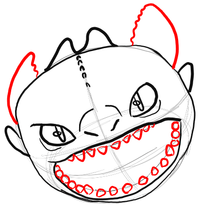 410x422 Step Drawing Toothless Night Fury Dragon Lesson