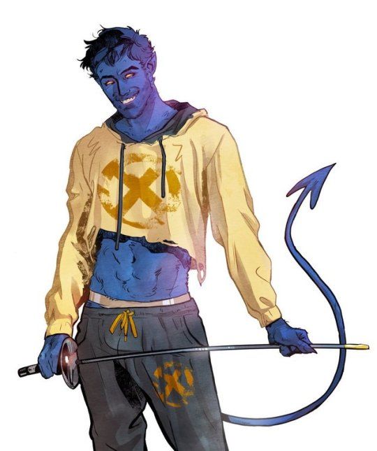 540x645 kurt wagner aka nightcrawler! art