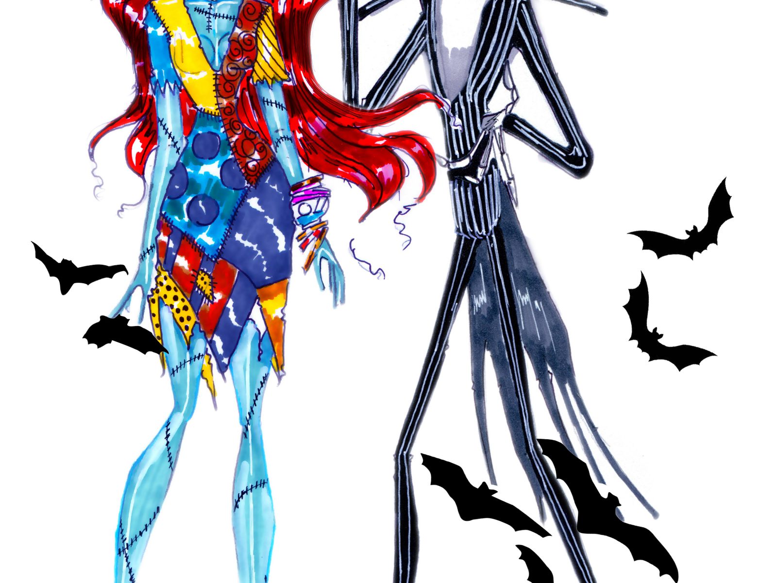 1600x1200 Sally From Nightmare Before Christmas Drawing Google Search