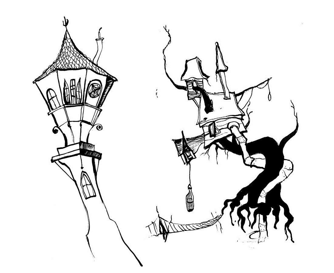 1100x900 Drawings Of Nightmare Before Christmas Halloween Holidays Wizard