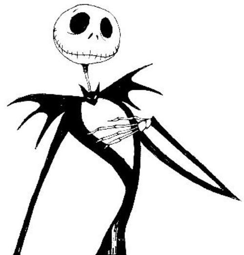 Nightmare Before Christmas Jack Drawing | Free download on ClipArtMag