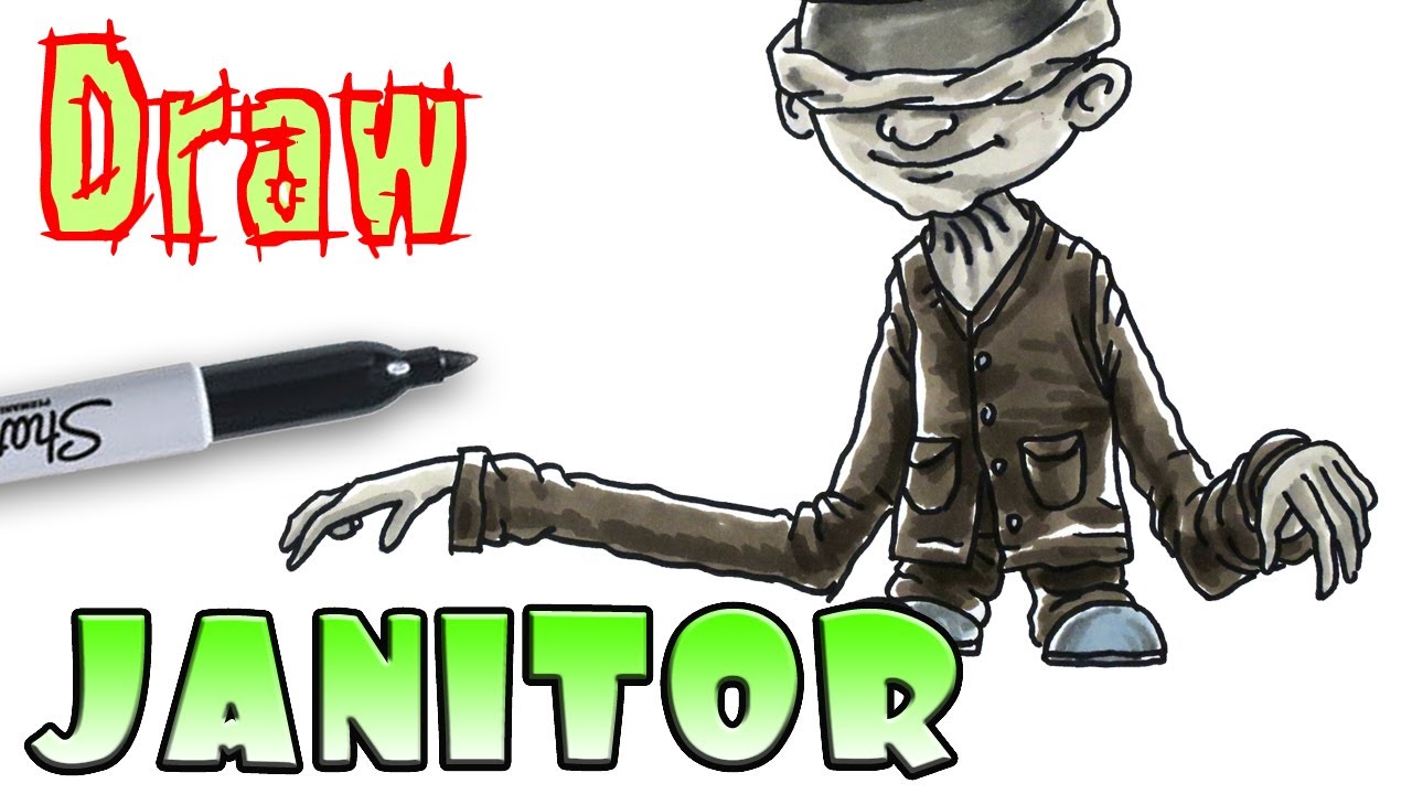 1280x720 How To Draw The Janitor