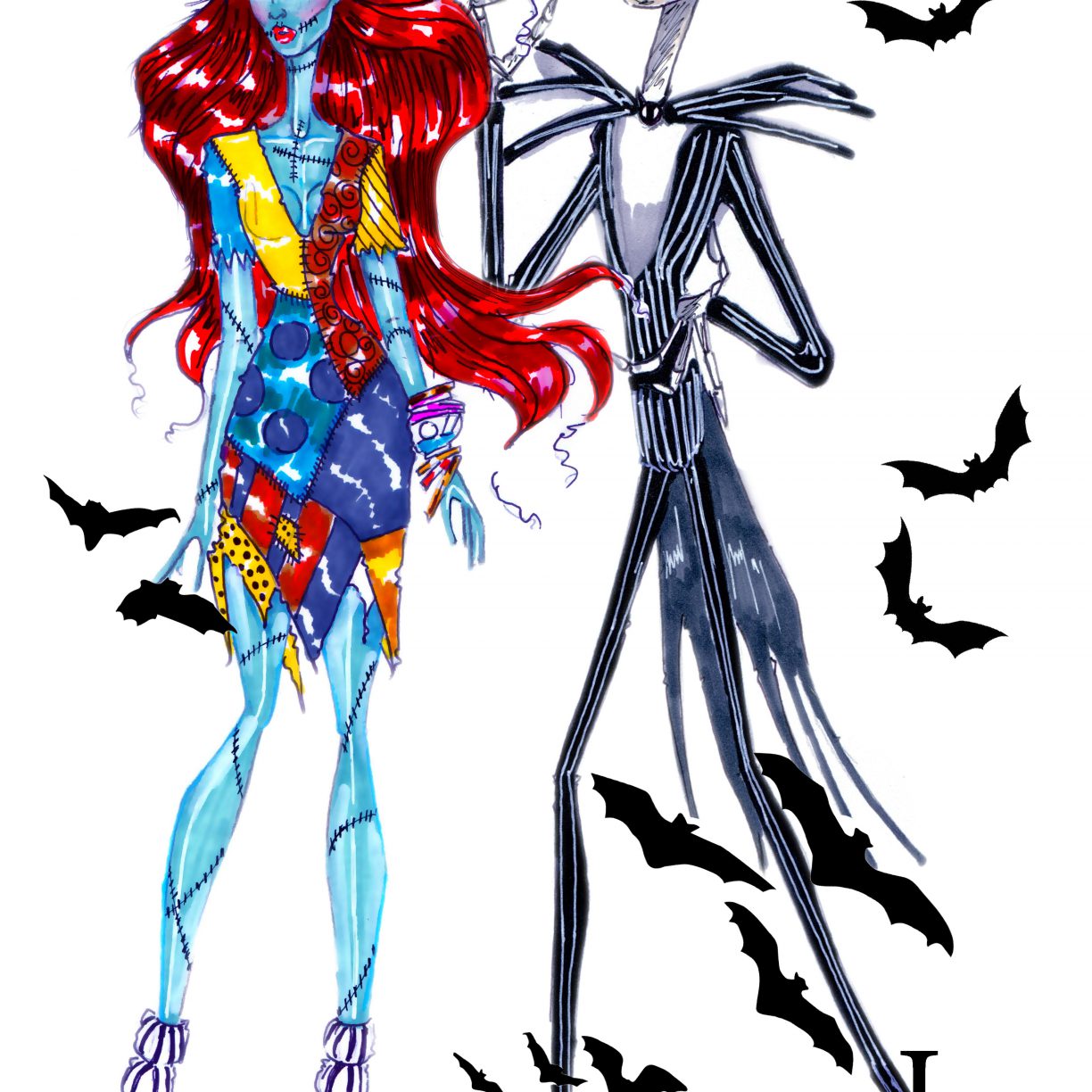 1224x1224 Sally From Nightmare Before Christmas Drawing Google Search