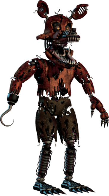 368x660 Full Body Photo Of Nightmare Foxy From Five Nights