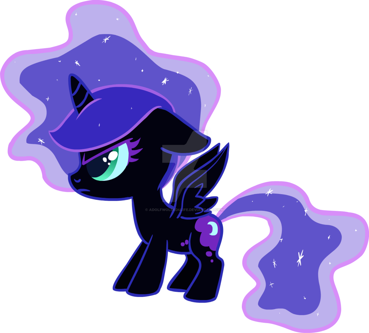 1280x1155 Foal Nightmare Moon