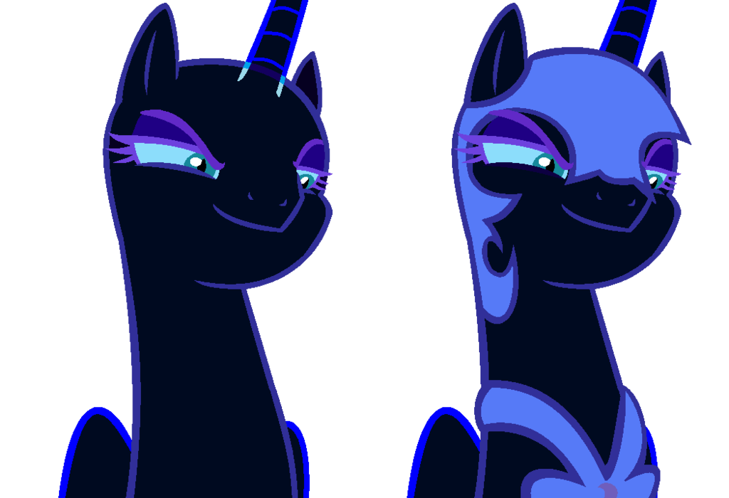 1024x700 Mlp Base Nightmare Moon