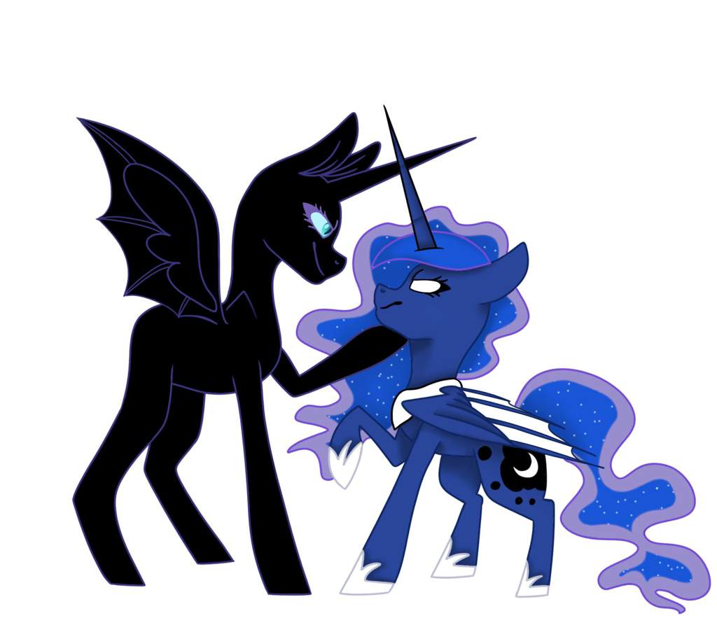 1024x903 Nightmare Moon And Princess Luna Drawing Equestria Amino
