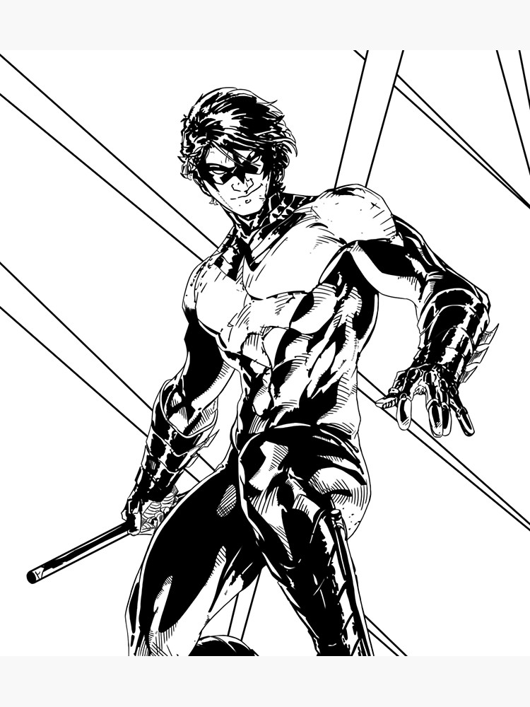 750x1000 Nightwing Canvas Print