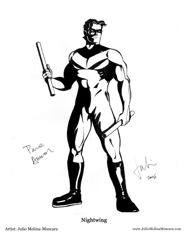 640x800 Super Heros Drawings