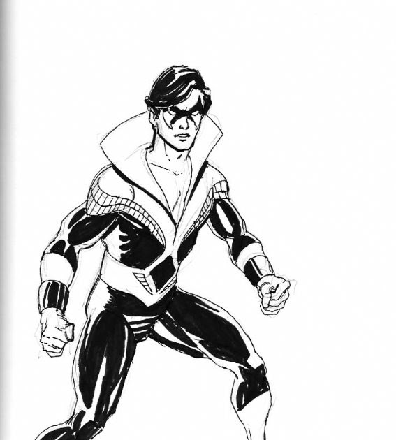567x630 all about george perez nightwing sketch