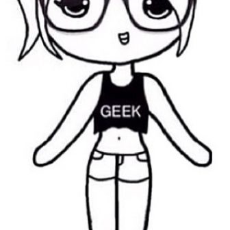 336x336 Cool Girl Pictures Drawings Nike Sketch Tumblr Pics Anime