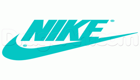 448x259 How To Draw Nike Logo, Step