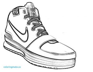 300x232 Nike Shoes Coloring Pages Inspirational Jordan Sheets