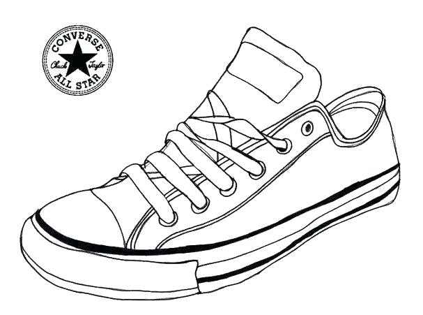 607x451 Jordan Shoes Coloring Sheets Shoe Color